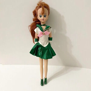 Vtg 1996 Irwin Sailor Moon Jupiter 17 Inch Adventure Doll Incomplete Flaws